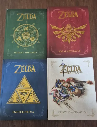 Coleção de artbooks de Legend of Zelda [Dark Horse]