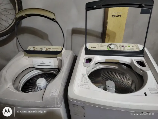 Vendo duas máquinas de Lavar uma de 11 kilos . Outra de 16 kilos 