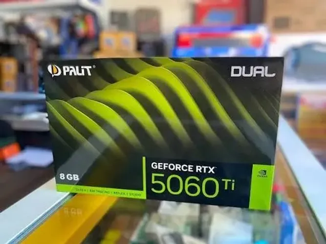 PALIT RTX 5060 TI OC 8GB GDDR7 LACRADA + GARANTIA ! MELHOR Q 3070TI 4060TI 9060XT
