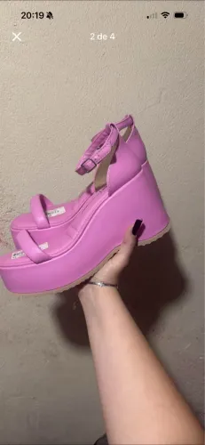 SALTO ALTO DAKOTA PLATAFORMA ROSA