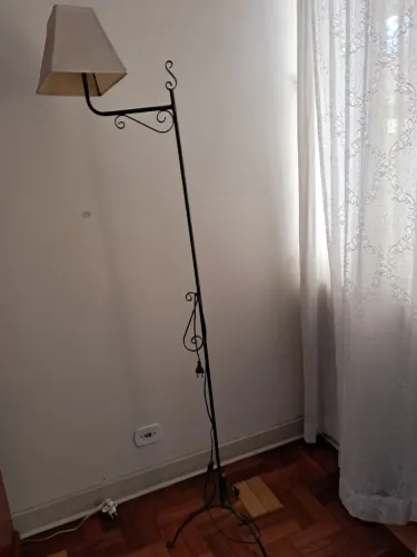 Luminária ferro