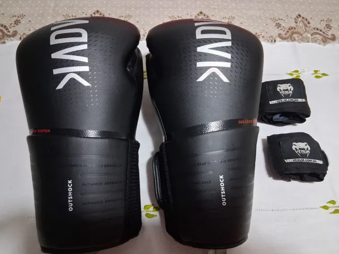 Kit Luva de Boxe/ Muay Thai