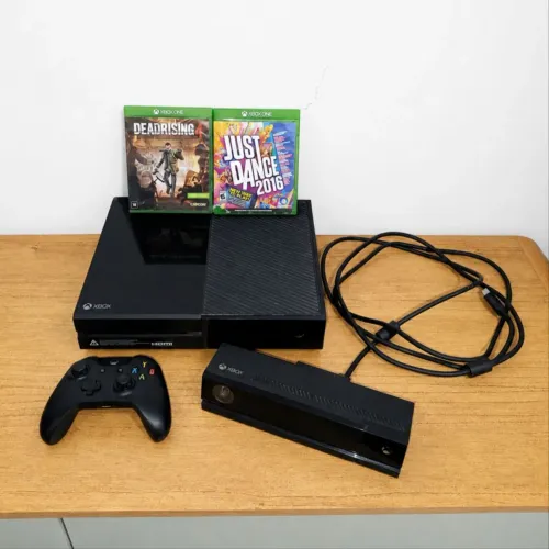 Xbox One Completo C/ Kinect e Jogos