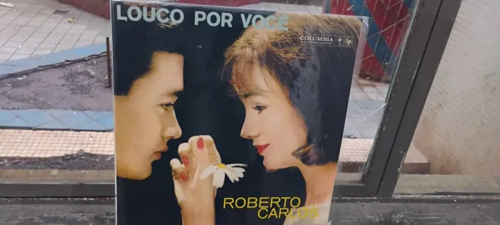 LP Roberto Carlos louco por você edição de Portugal