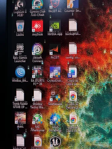 Monitor 27 AOC Legend 240Hz - COM DEFEITO