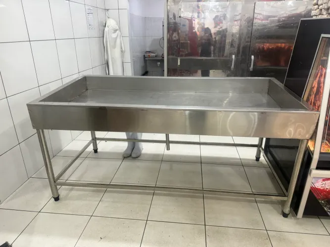 Mesa inox para peixaria