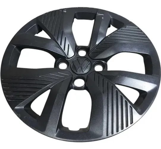 Calota Aro 15 2gx601147 Volkswagen Polo Track 2021 2022/2024 Preto