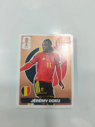 Figurinha do Jeremy doku bronze 2026 intacta