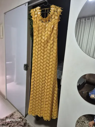 Vestido de festa Amarelo 