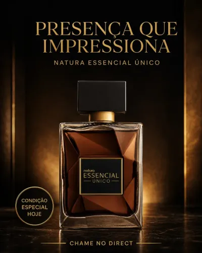 Perfume Masculino Natura Essencial Único Deo Parfum 90ml
