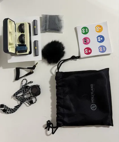 Microfone Hollyland Lark M2 - combo 