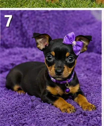 Filhotes companheiro e dócil Pinscher/Pincher/Pinsher/Pintier