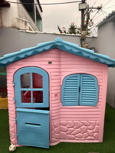 Casinha de boneca Mansão Carinhosa  Mundo Azul,