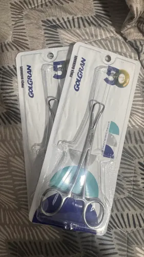 Pinça Backaus 13 cm Golgram 
