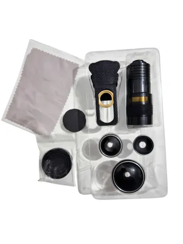Lentes para Câmera de Celular 5 em 1 Universal