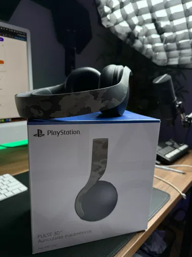 Headset Fone Sem Fio PlayStation PULSE 3D - impecável