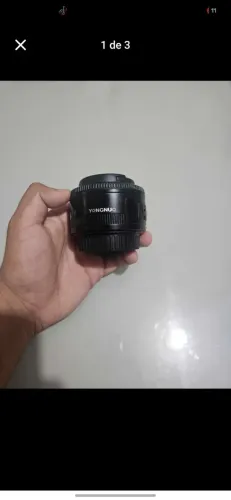 lente 50mm yongnuo EF canon