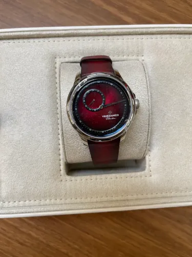 Relógio Venezianico Redentore Enigma Automático Vermelho