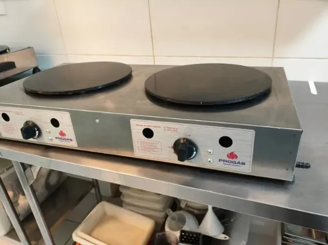 Máquina de crepe francês (Nova)