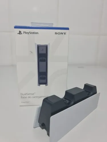 Base de Carregamento Original Sony DualSense PS5 - Impecável 