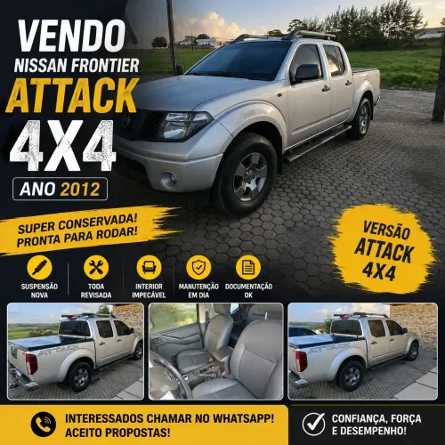 Nissan Frontier LE Attack CD 4X4 2.5 TB Die.aut 2012
