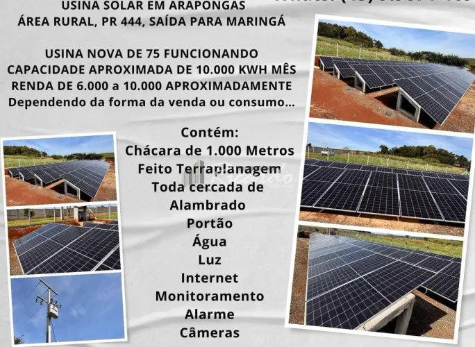 Chácara à venda, Área Rural de Arapongas, Arapongas, PR