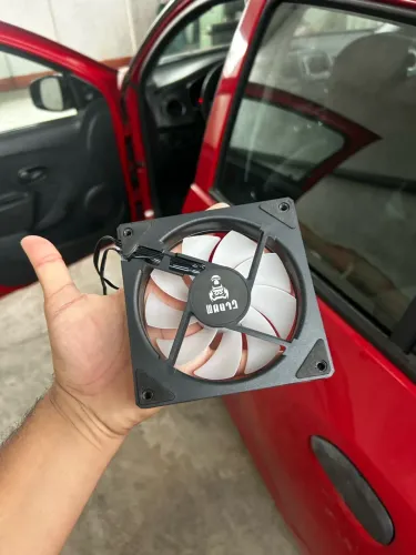 Kit com 7 Fans/Ventoinhas para PC Gamer - Usadas