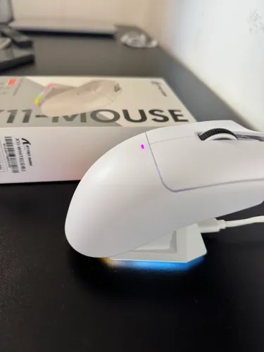 Mouse Gamer Attack Shark X11 Wireless Branco | Novo | Com Caixa