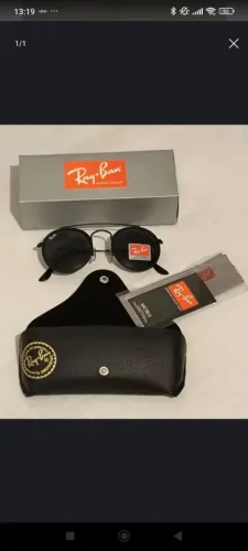 Oportunidade Óculos Novo Original Ray Ban Double Bridge Round