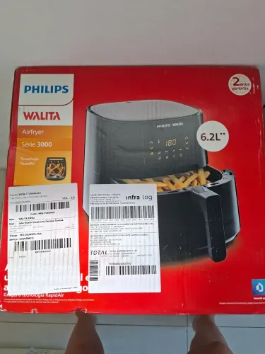 Air Fryer com NF e na garantia 