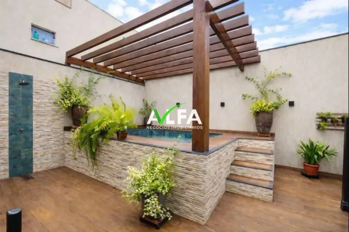 Sobrado com 4 dormitórios no Condomínio Recanto do Bosque à venda, 207m²- Rio Madeira - Po