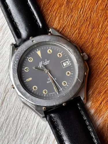 RELÓGIO MIDO VINTAGE QUARTZ - SWISS MADE - ANOS 80/90