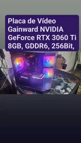 Placa de Vídeo Gainward NVIDIA GeForce RTX 3060 Ti 8GB, GDDR6, 256Bit,