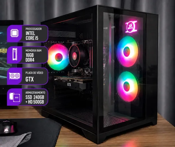 Pc game com i5 e GTX