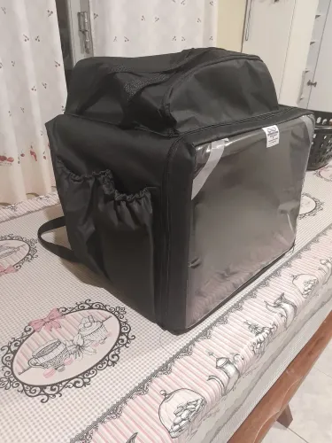 Bag Mochila Bolsa Térmica Delivery 45 Litros com Isopor Laminado para Motoboy