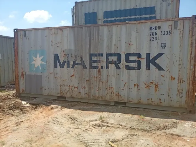 Container 20 pés à venda | Ideal para obra, depósito ou projeto