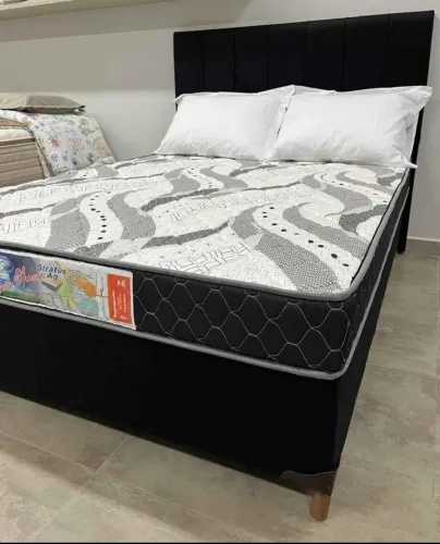 Colchão sg65 casal super resistente suporta até 150k novos