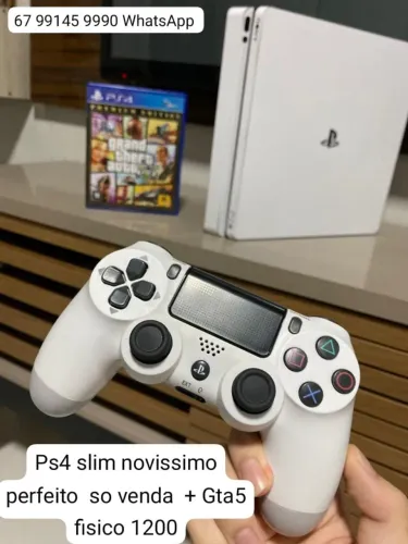 Pse slin 500gb com Controle super novo so venda