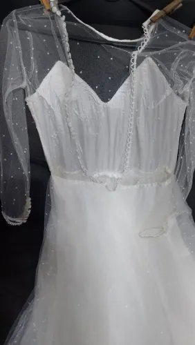 Vestido de noiva Vintage Anos 80 Tam.38/40