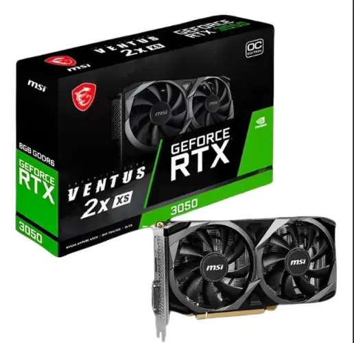 Placa RTX 3050 8GB MSI *Analiso troca em placa inferior com volta.