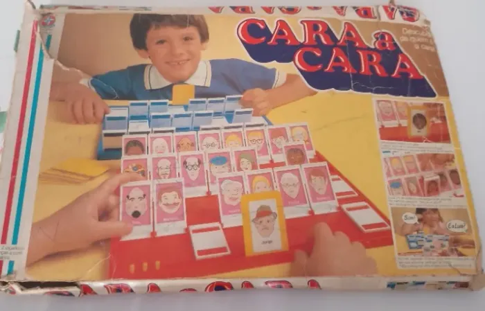Jogo de Tabuleiro - Cara a Cara - Estrela (Anos 80) LER DESCRIÇÃO