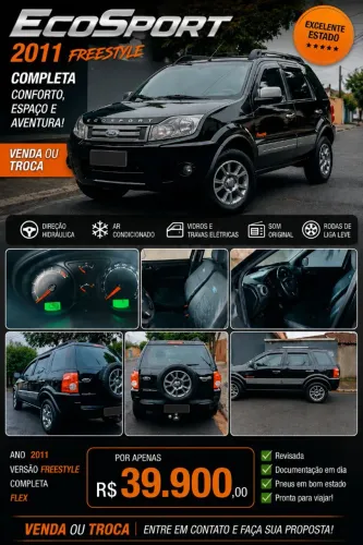 Ford Ecosport XLT Freestyle 1.6 Flex 8V 5P 2011