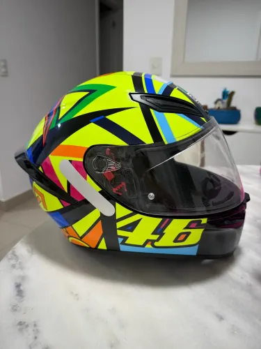 Capacete AGV K1 S Soleluna 2017 Valentino Rossi 46