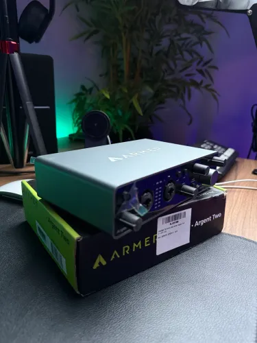 Placa interface de áudio USB ARMER two - novinha