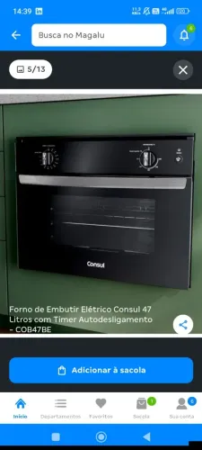 Forno elétrico Consul