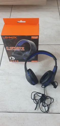 Fone Head set gamer para PS4 e Xbox
