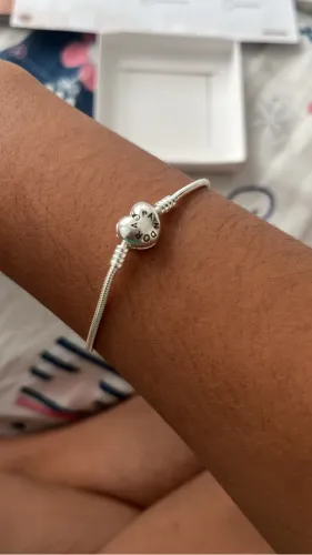 Pulseira de berloque prata 925