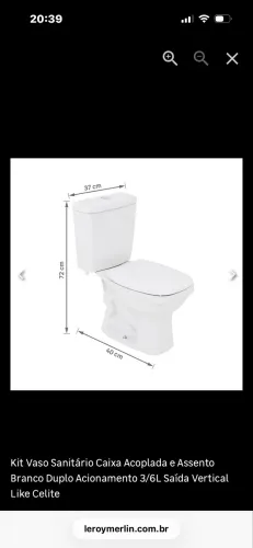 Conjunto celite novo na caixa original