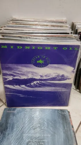 DISCO DE VINIL SCREAM BLUE MIDNIGTH OIL AO VIVO