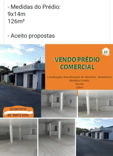 Vende-se prédio comercial